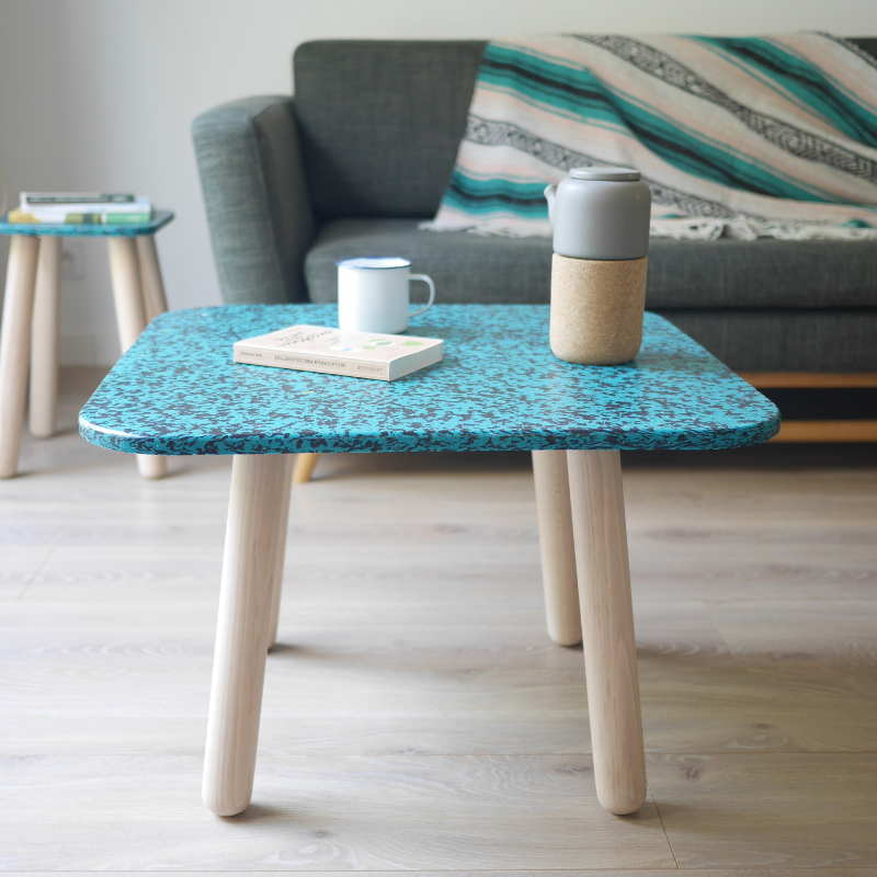 Plateau de table carré